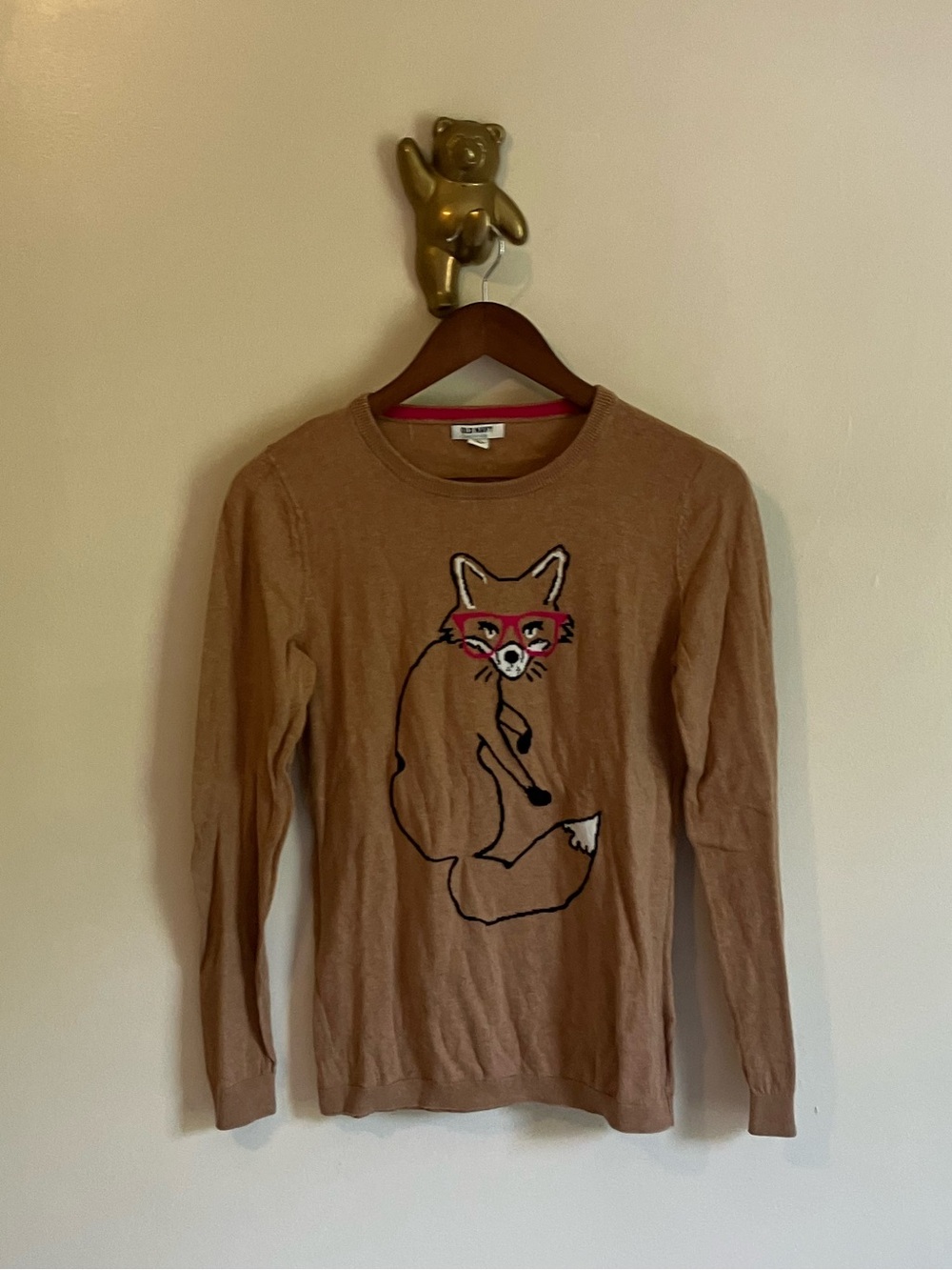 Old Navy Fox with Glasses Top